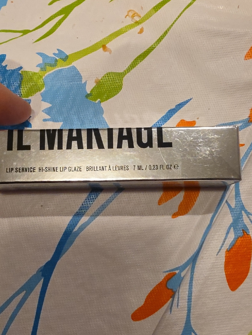 Lip Service - Petty Crimes Hi-Shine Lip Glaze in Silver Box